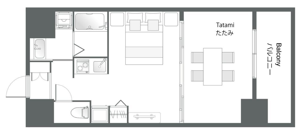 川house道頓堀 Apartment Osaka Exterior foto